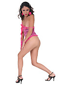 Angelique Flamingo bar istripper model