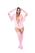 Kirke Bashful Pink Bunny istripper model