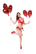 Toree Inflated Love istripper model