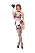 Dolly Dyson Foxy Cleanup Woman istripper model