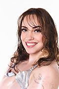 Abby Margarita Silver Mermaid istripper model
