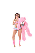 Layla Scarlett Welcome To Teddys Life istripper model