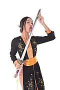 Lia Lin Show Me Your Sword istripper model