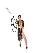 Lia Lin Show Me Your Sword istripper model