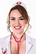 Abby Margarita First Aid Kit istripper model