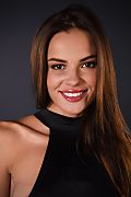 Malena Amaro Temptress In Black istripper model